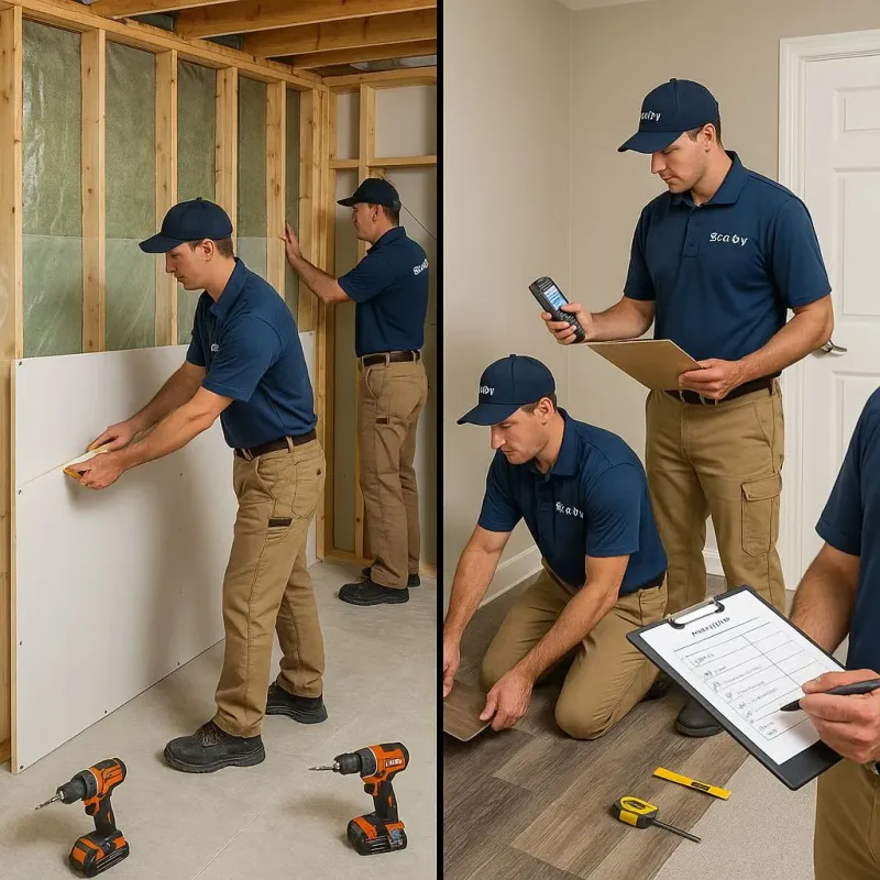 Repairs and Reconstruction process in Lake Barrington, IL