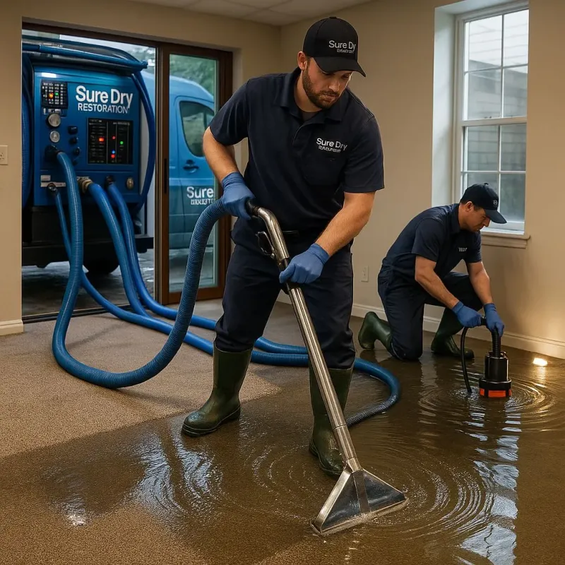 Water Extraction and Removal process in Lake Barrington, IL
